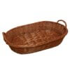 Cesto stiro vimini rosso europeo ovale
cm 82 x 48 h 15 - immagine 2