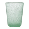 Bicchiere acqua vetro jade Memento