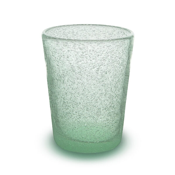 Bicchiere acqua vetro jade Memento - immagine 2