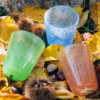 Bicchiere acqua vetro jade Memento - immagine 4