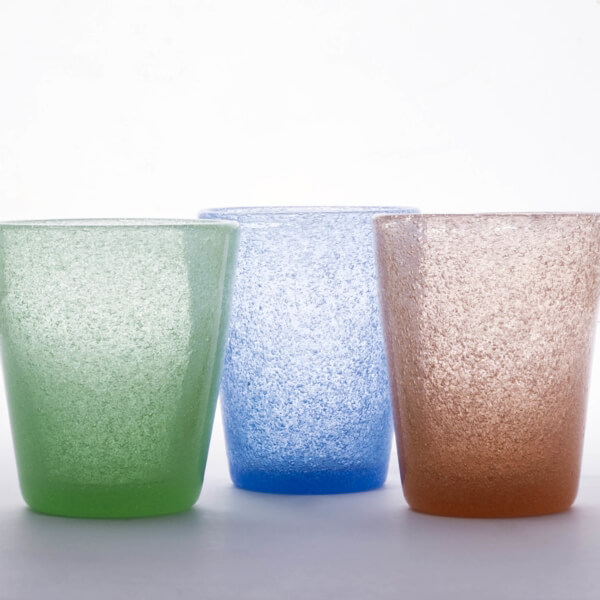 Bicchiere acqua vetro lavanda Memento - immagine 3
