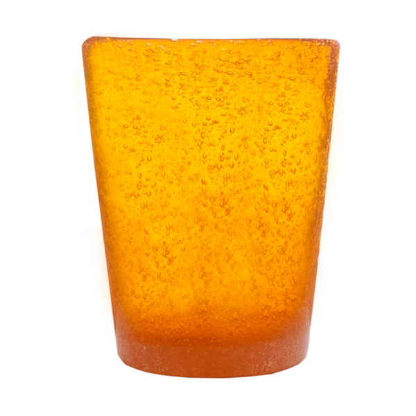 Bicchiere acqua vetro mandarino Memento - immagine 4