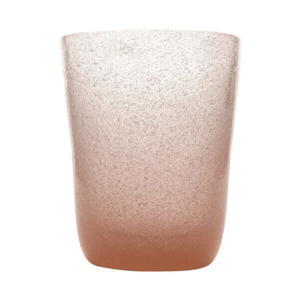 Bicchiere acqua vetro peach Memento - immagine 2