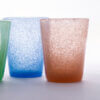 Bicchiere acqua vetro peach Memento - immagine 4