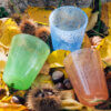 Bicchiere acqua vetro peach Memento - immagine 6