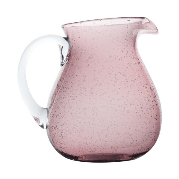Brocca vetro Pitcher malva