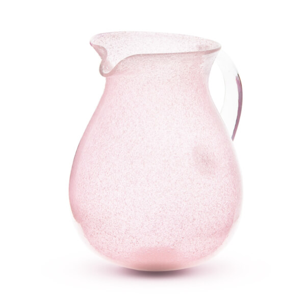 Brocca vetro Pitcher rosa - immagine 3