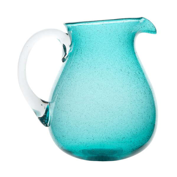 Brocca vetro Pitcher turchese
