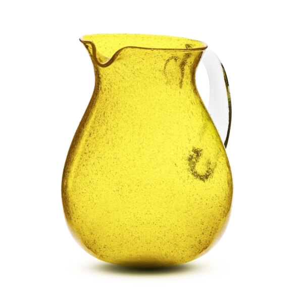 Brocca vetro Pitcher gialla - immagine 3