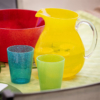 Brocca vetro Pitcher gialla - immagine 5