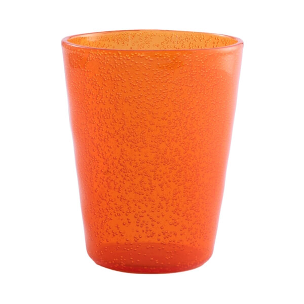 Bicchiere resina Memento Orange