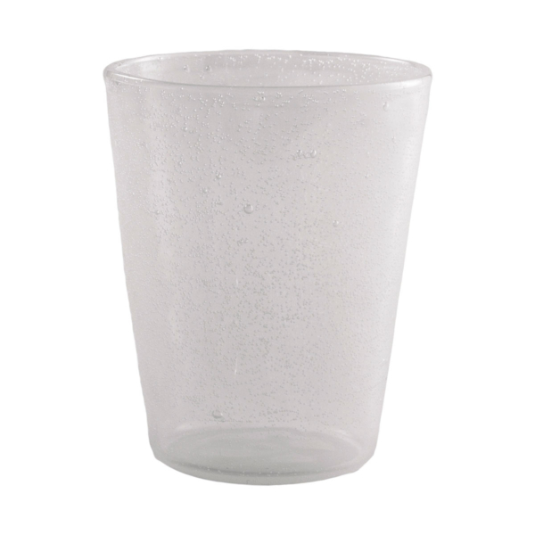 Bicchiere resina Memento White