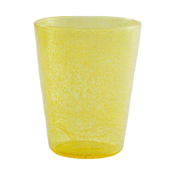 Bicchiere resina Memento Yellow