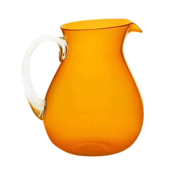 Brocca Pitcher Mandarino in resina Memento