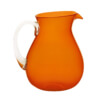 Brocca Pitcher Arancione in resina Memento