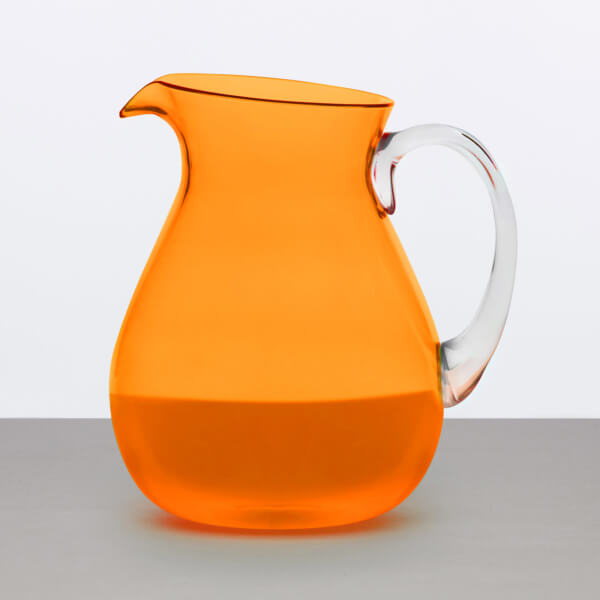 Brocca Pitcher Arancione in resina Memento - immagine 3