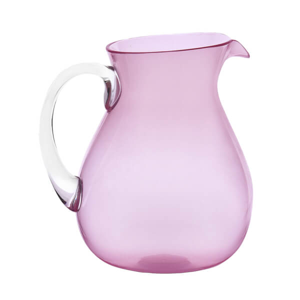 Brocca Pitcher Rosa in resina Memento