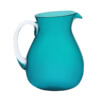 Brocca Pitcher Turchese in resina Memento