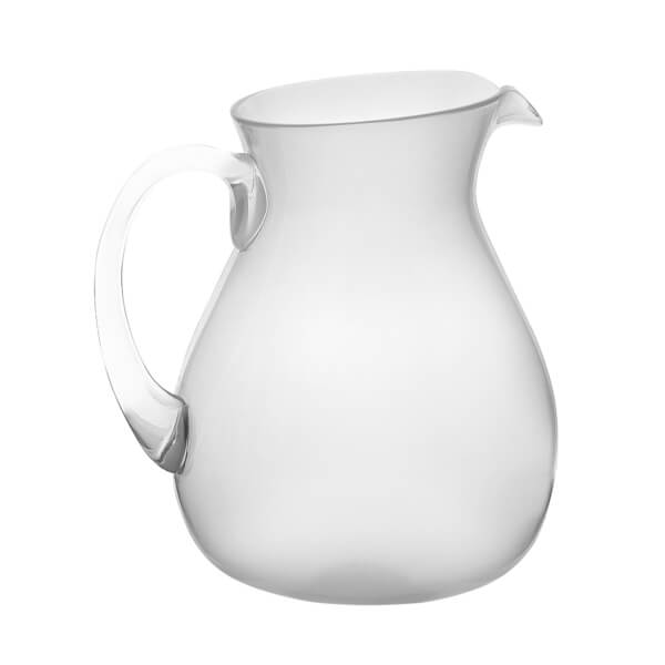 Brocca Pitcher Bianca in resina Memento