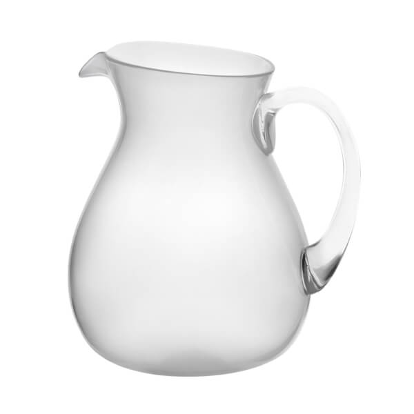 Brocca Pitcher Bianca in resina Memento - immagine 2