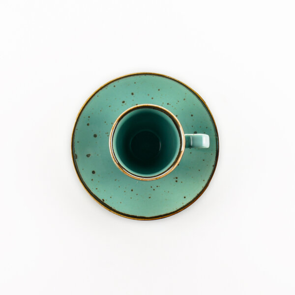 Tazza caffè con piatto Cottage Tiffany - immagine 2