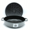 Chistera (tegame) ghisa cm 28 grigio grafite - immagine 2