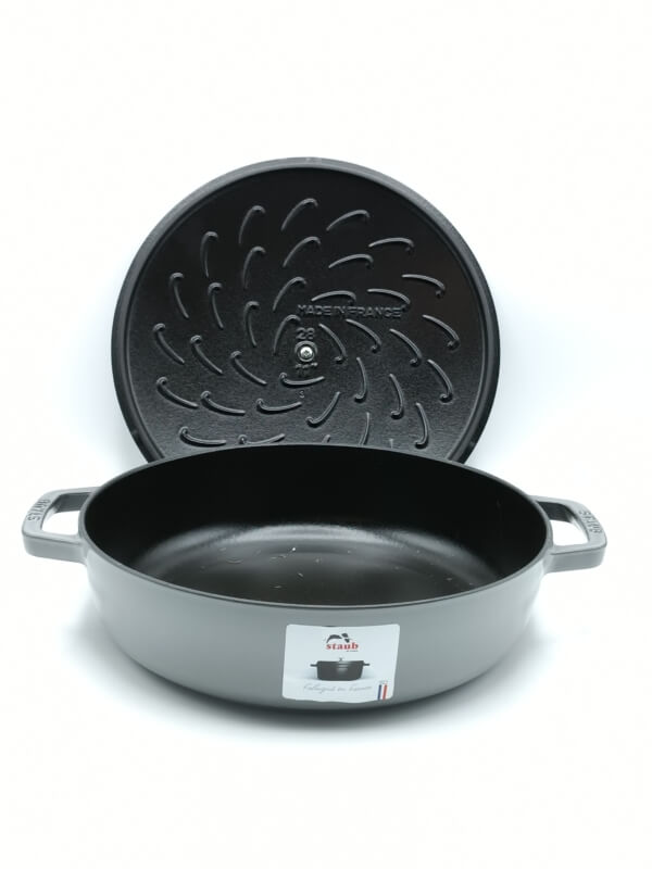 Chistera (tegame) ghisa cm 28 grigio grafite - immagine 2