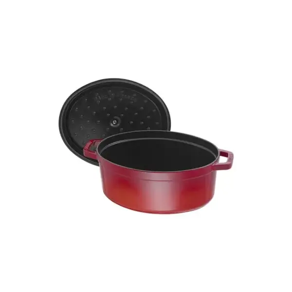 Cocotte ghisa ovale Cherry cm 31 - immagine 2