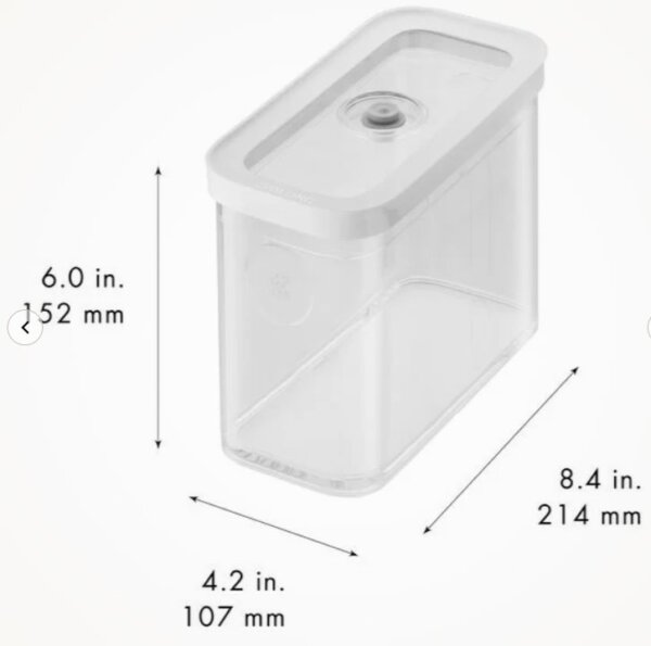 Sottovuoto CUBE box resina 2 M  lt 1,8 - immagine 2