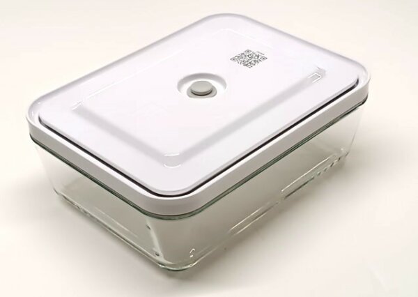 Sottovuoto box frigo vetro lt 2 / 1,5 rettangolare basso