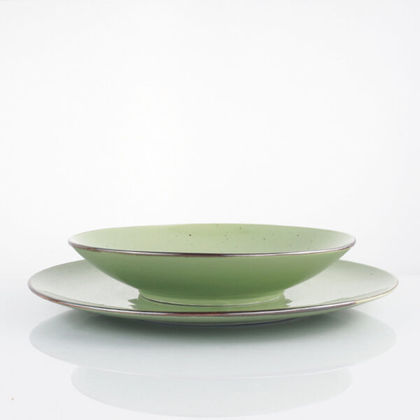 Piatto fondo cm 22 Cottage Green - immagine 3