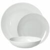 Piatto fondo Metropolis bianco cm 20,5 - immagine 2