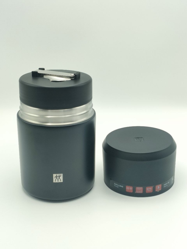 Portavivande termico nero 700 cc Thermos - immagine 4