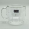 Tazza capuccino Sorrento in vetro doppia camera cc 450 - immagine 2