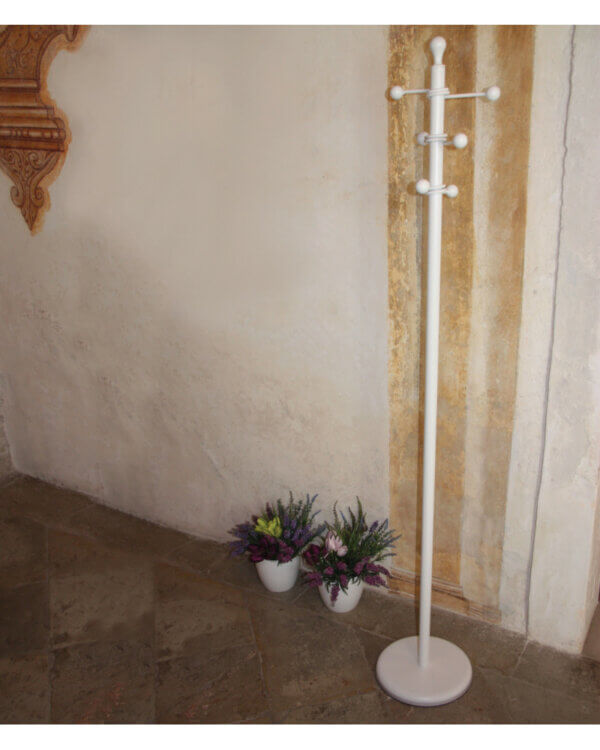 Porta abiti Molla bianco cm 35 X 190
