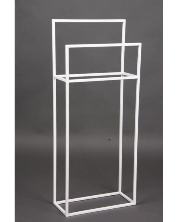 Porta asciugamani bianco