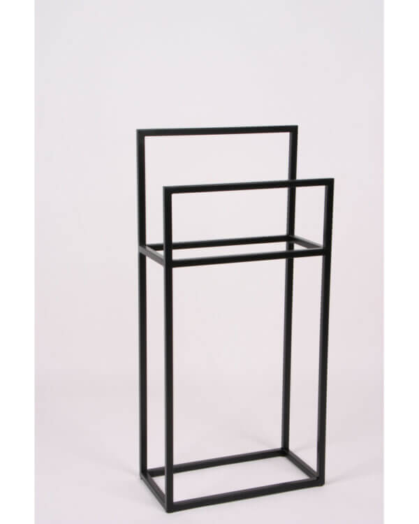 Porta asciugamani nero