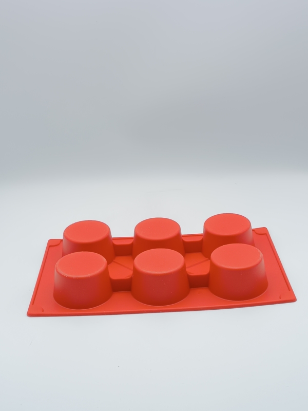 Stampo muffin in silicone 6 posti - immagine 3