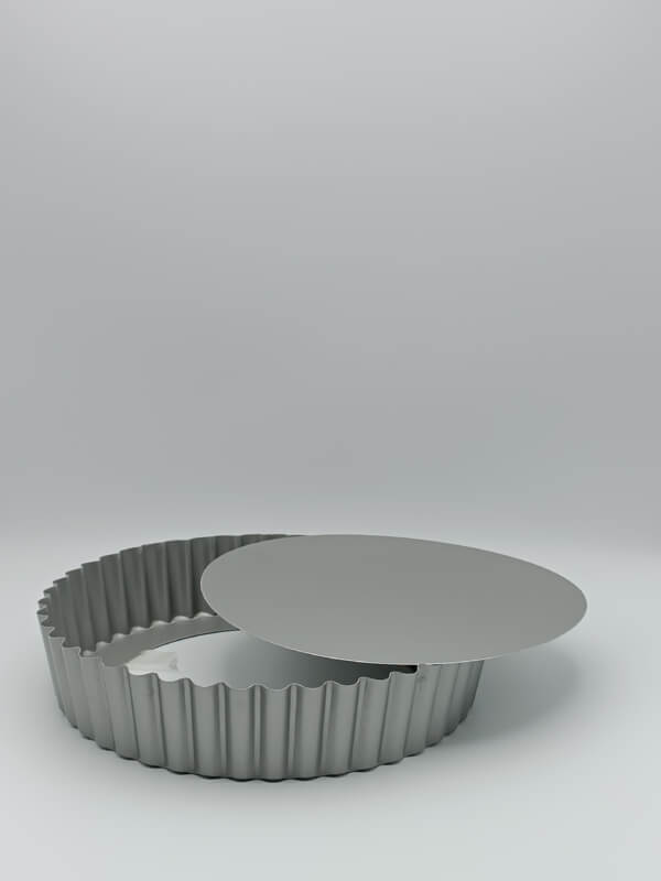 Stampo quiche alto fondo mobile cm 25 - immagine 2