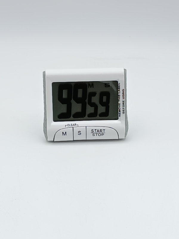 Timer digitale bianco cm 8,2