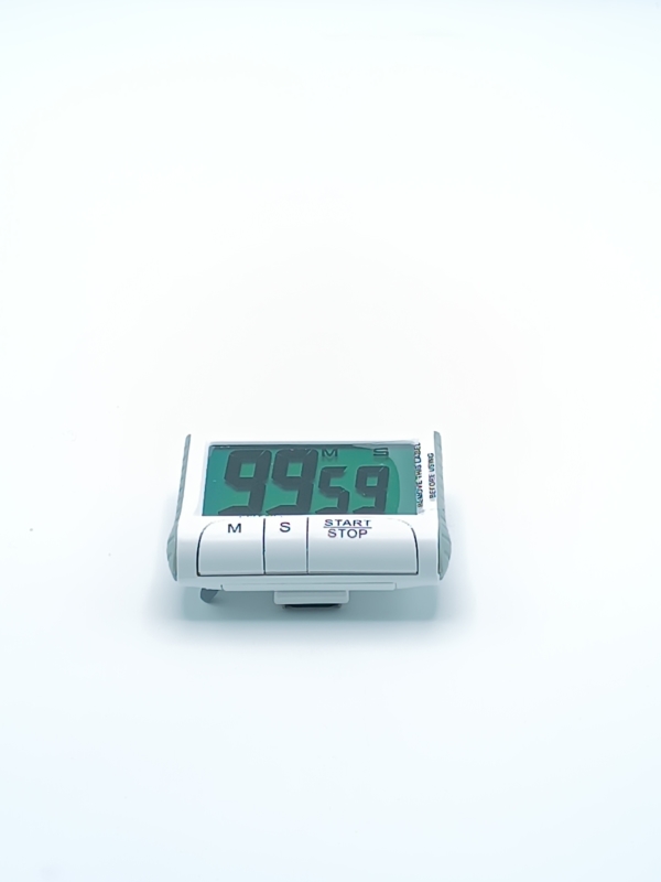 Timer digitale bianco cm 8,2 - immagine 4